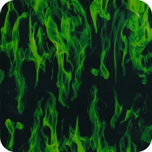 Flammen 3 Wassertransferdruck Folie