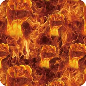 Flammen 6 Wassertransferdruck Folie