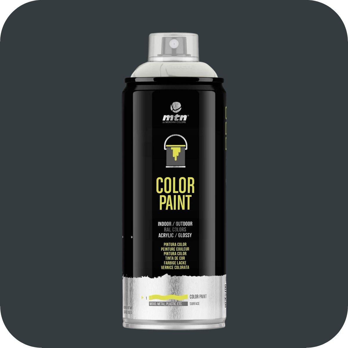 MTN PRO Anthrazit – RAL 7016 – 400 ml Sprühdose