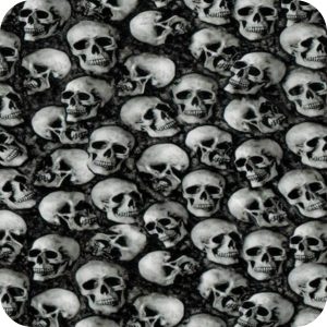 Schädel 9 Wassertransferdruck Folie